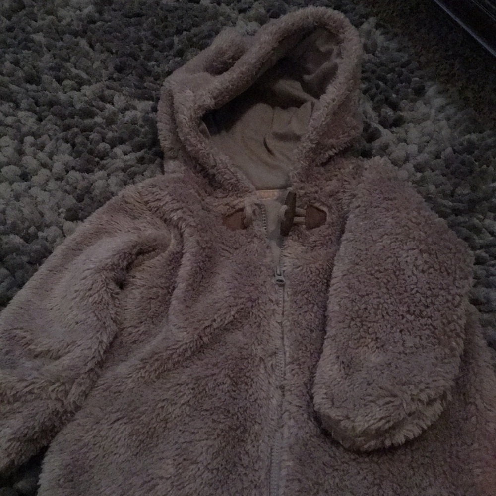 A warm one piece for the snow baby outfit